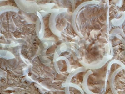 Kanarė iš tortilijos su sūriu ir pomidorais Žingsnis 2