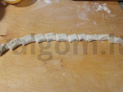 Traški samsa su mėsos faršu Žingsnis 6