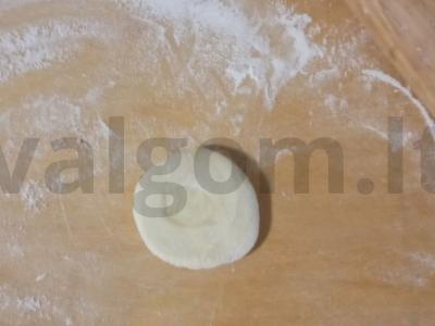 Traški samsa su mėsos faršu Žingsnis 7