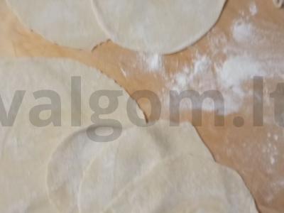 Traški samsa su mėsos faršu Žingsnis 8