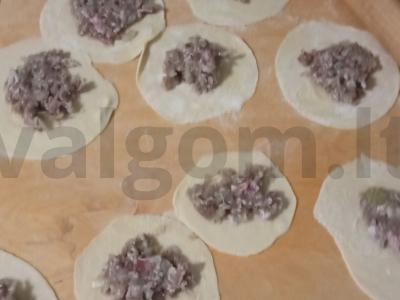 Traški samsa su mėsos faršu Žingsnis 9