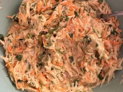 Cukinijų apkepas „Sočiai“ Žingsnis 5