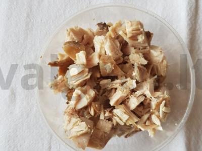 Avižų blynas su kepenėlių paštetu ir triušiena Žingsnis 2