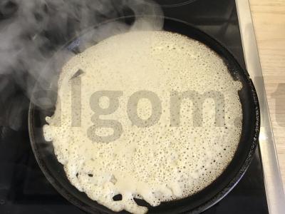 Blynai su vištienos kepenėlėmis Žingsnis 7