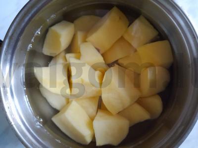 Grietininiai bulvių košė Žingsnis 1