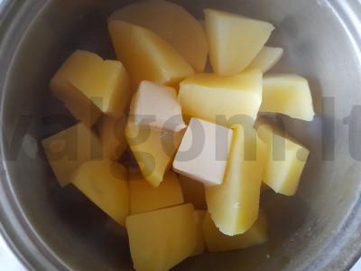 Grietininiai bulvių košė Žingsnis 2