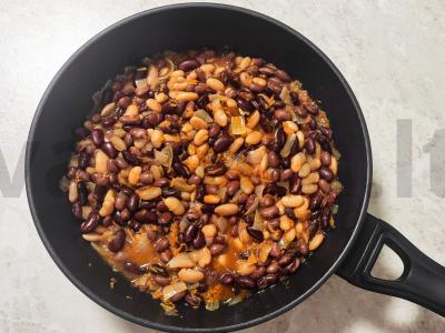 Pats paprasčiausias garnyras iš pupelių pagrindine nuotrauka