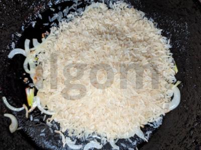 Žiedinių kopūstų ir brokolių gratinas su ryžiais sūrio padaže Žingsnis 1