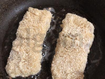 Pangasius su garstyčiomis tešloje Žingsnis 4