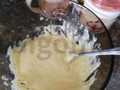 Blynai iš pieninės vaikų košės Žingsnis 2