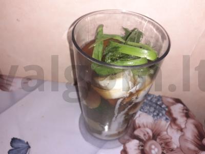 Šaltas sriuba su ivan-čiuo Žingsnis 2