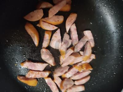 Šašlykas su česnaku ir keptais bulvėmis Žingsnis 2