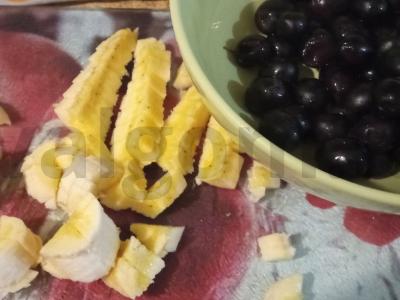 Indiškas vaisių salotas „Premananda“ Žingsnis 1