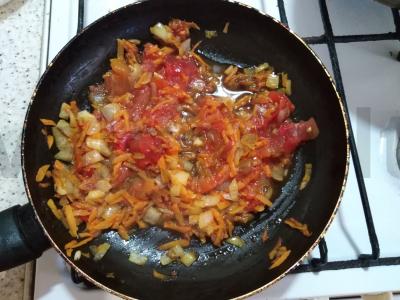 Sotūs, turtingas sriuba su bulguru ir daržovėmis Žingsnis 4