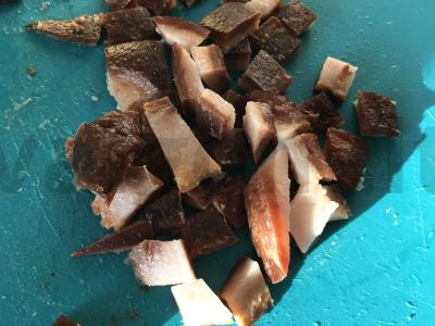 Žirnių sriuba su rūkytais mėsos gaminiais Žingsnis 5