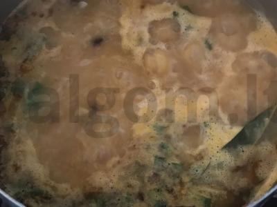 Žirnių sriuba su rūkytais mėsos gaminiais Žingsnis 9