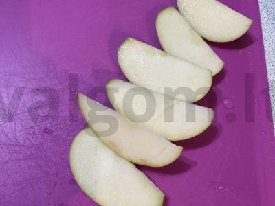 Ramunėlių arbata „Rytmečio gaiva“ su obuoliu ir laimu Žingsnis 1