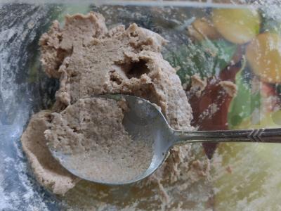 Moliūgų ir sojų miltų užkandis „Hobakčukas“ Žingsnis 3