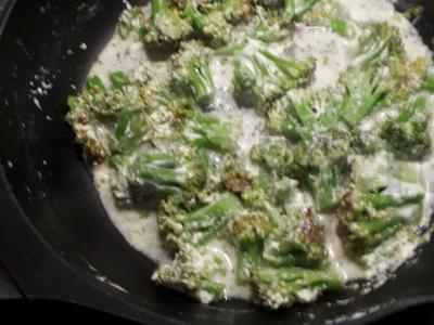 Kremiški brokoliai per 20 minučių Žingsnis 3