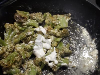 Kremiški brokoliai per 20 minučių Žingsnis 4