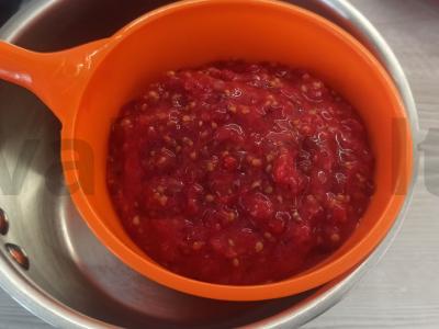 Raudonųjų serbentų želė su cukrumi iš kanų Žingsnis 2
