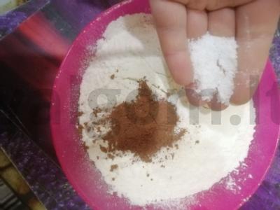 Raudonojo aksomo sausainiai Žingsnis 1