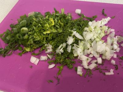 Okroška su pieno išrūgomis Žingsnis 6