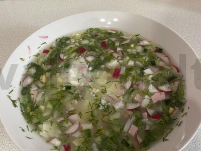 Okroška su pieno išrūgomis pagrindine nuotrauka