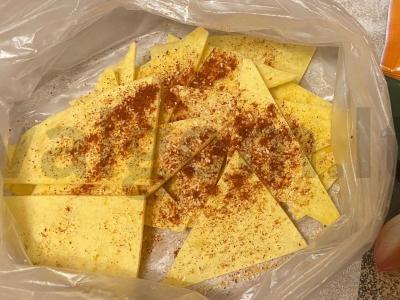 Namų sūrio traškučiai Žingsnis 3