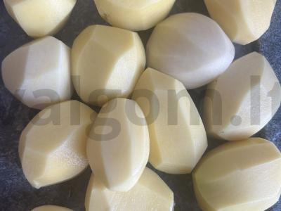 Bulvės su faršu ir sūriu orkaitėje Žingsnis 1