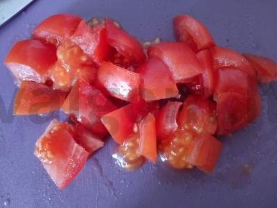 Salotos su keptu halumi Žingsnis 3