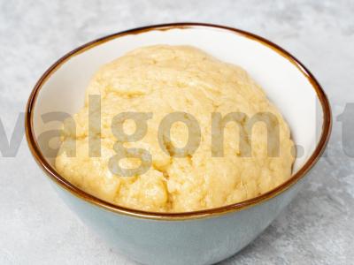 Vegetariškas mėlynių pyragas Žingsnis 1