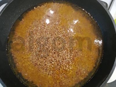 Grikių košė su jautiena pirklių stiliumi Žingsnis 5