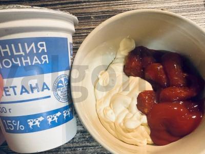 Lavašas su vištiena ir daržovėmis „Pietų“ Žingsnis 1