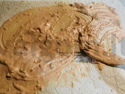 Lavašas su vištiena ir daržovėmis „Pietų“ Žingsnis 4