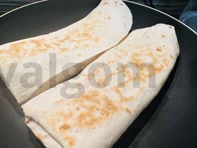 Lavašas su vištiena ir daržovėmis „Pietų“ Žingsnis 6