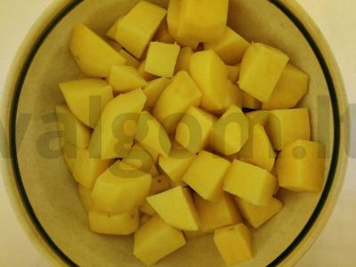 Grybų žirnių sriuba su bulvėmis Žingsnis 1