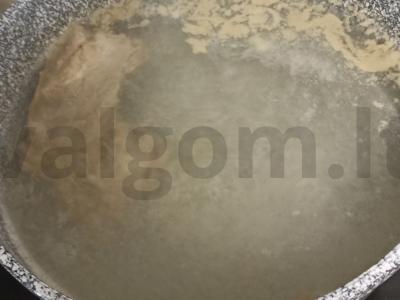 Žirnių sriuba vaikams Žingsnis 1