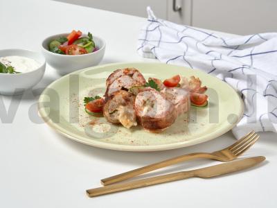 Kalakutienos ritinėliai su ožkos sūriu pagrindine nuotrauka