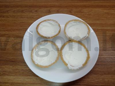 Kreminiai pyragėliai su varškės sūriu ir lašiša Žingsnis 1