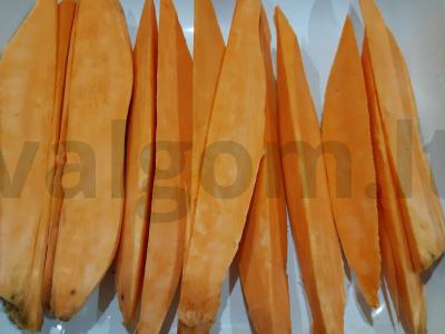 Saldus bulvės, keptos orkaitėje su prieskoniais Žingsnis 1