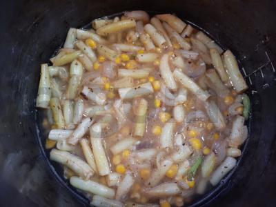 Ryžių garnyras su daržovėmis Žingsnis 3