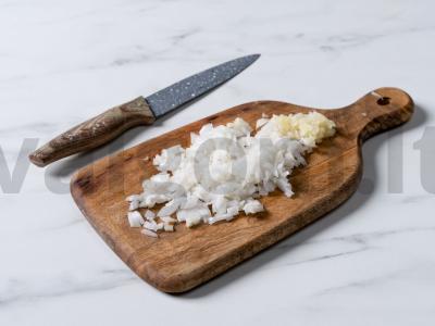 Grybų padažas prie ryžių Žingsnis 1