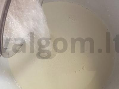 Kremas panna-kotta naminis kvapnus Žingsnis 2