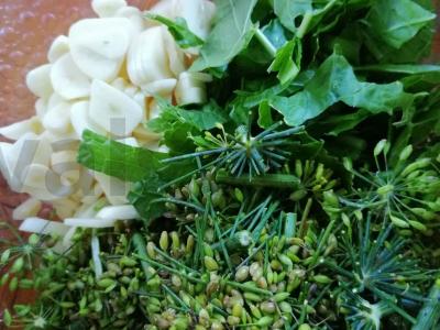 Agurkai savo sultyse Žingsnis 2