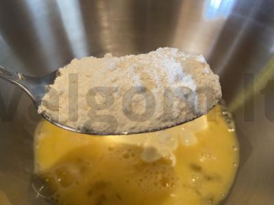 Sūrio blynai su grietine Žingsnis 3