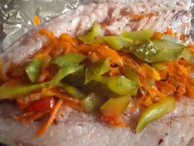 Rulonas iš skumbrijos su daržovėmis Žingsnis 2