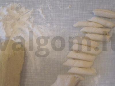 Patingėlių virtinukai Žingsnis 2