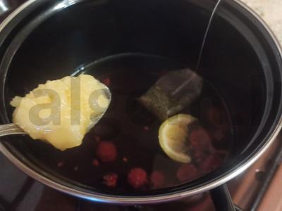 Aviečių gėrimas su žaliąja arbata Žingsnis 3