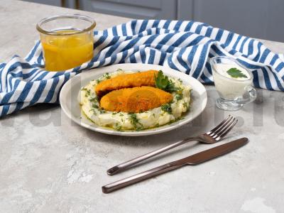 Kalakutienos, vištienos ir kiaulienos kotletai pagrindine nuotrauka